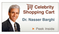 Peek inside Dr. Nasser Barghi's cart.