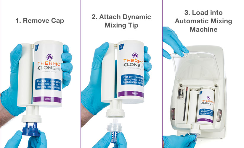thermoClone is easy to mix