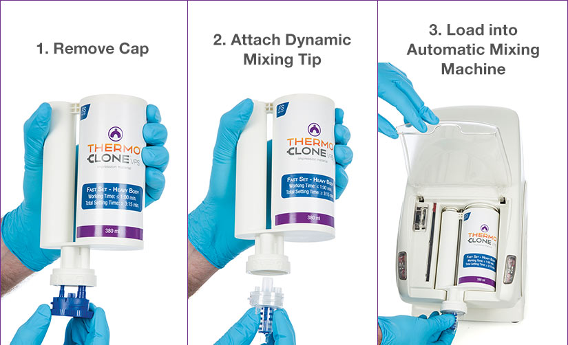 thermoClone is easy to mix